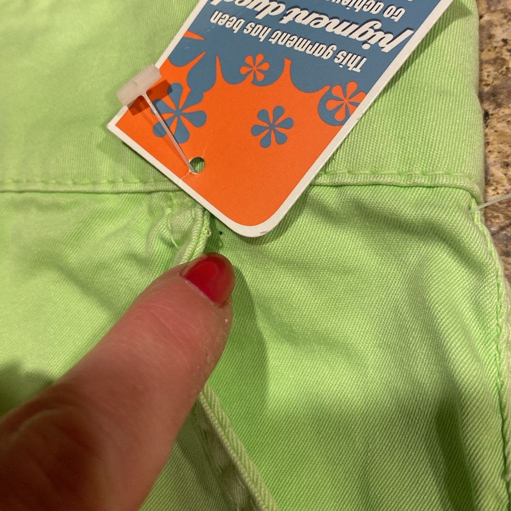 NWT Old Navy Green Cotton Skirt 6 - Picture 14 of 17